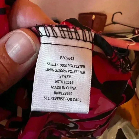 Madden NYC: LS Crop Top w/ Tie Back & Padded Bralette Juniors Sz M - Picture 6 of 7